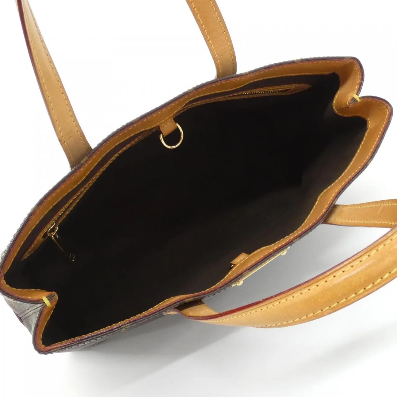 LOUIS VUITTON M40595 手提包 Monogram 黑色 Monogram 中古品B - 縮圖 7