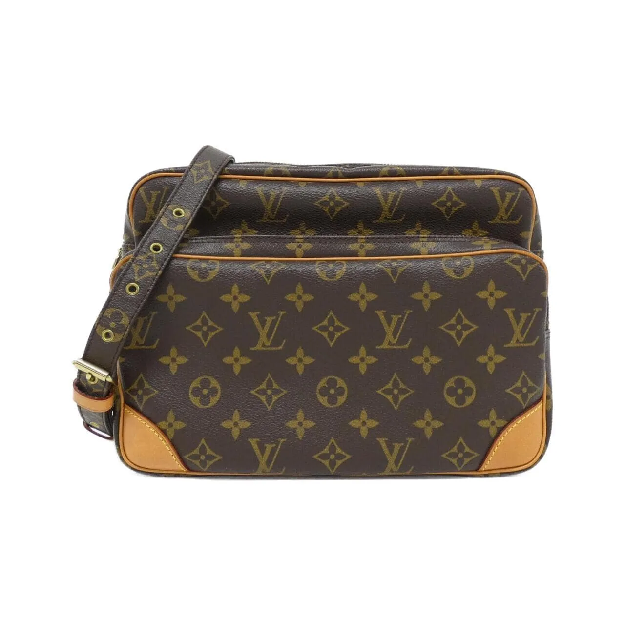 LOUIS VUITTON Nile M45244 Shoulder Monogram Black