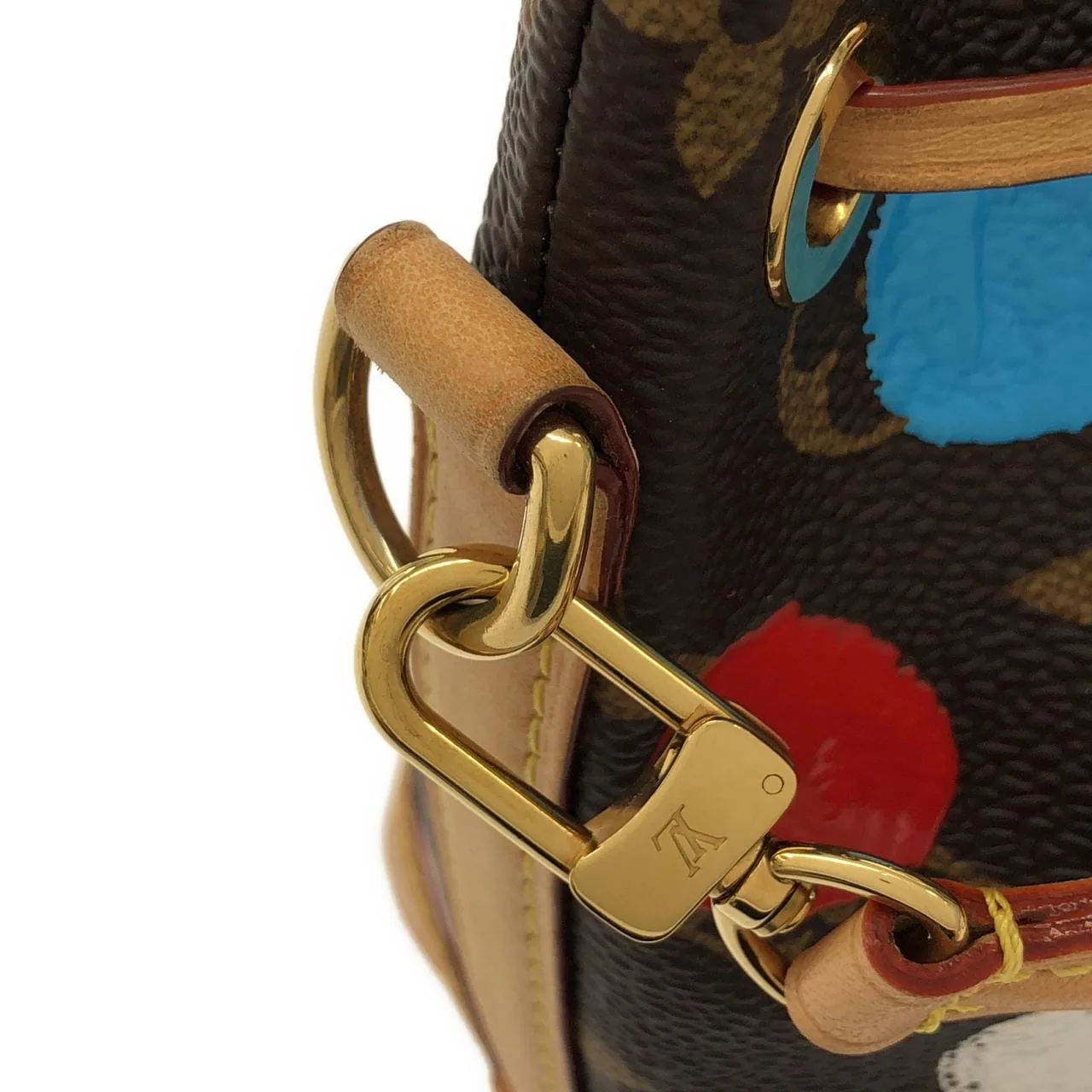 LOUIS VUITTON M81863 肩背包 Monogram 黑色 Monogram 中古品B - 縮圖 6