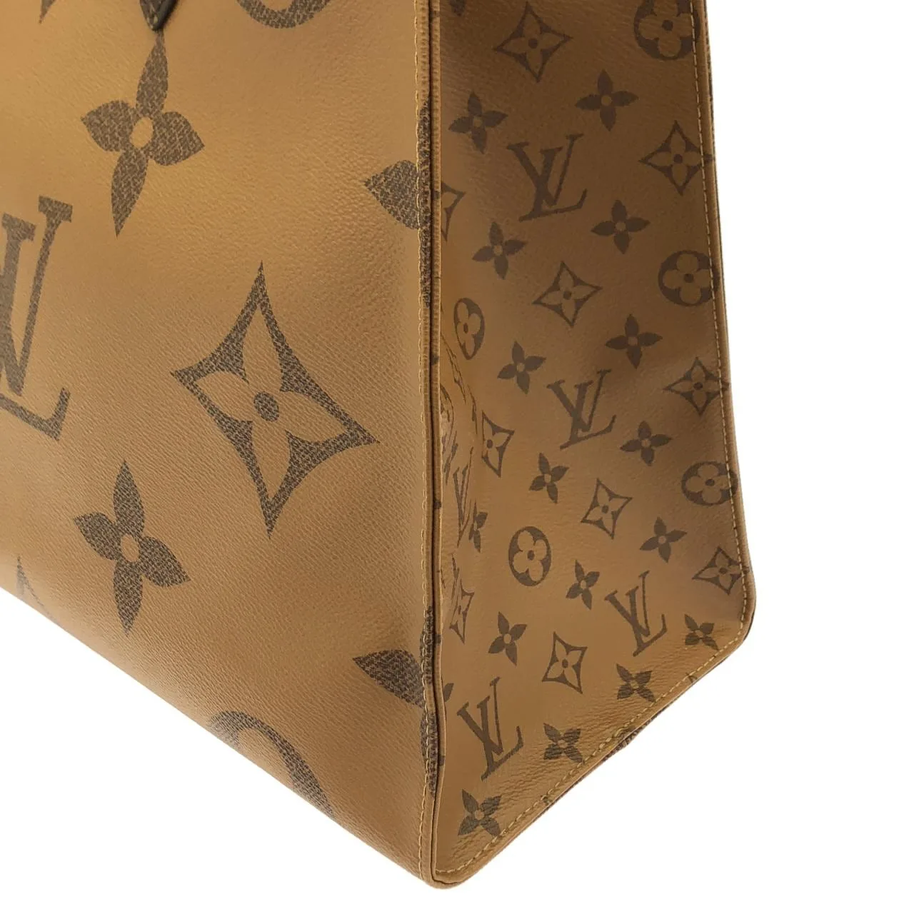 LOUIS VUITTON OnTheGo M44576 手提包 Monogram 黑色 Monogram 中古品A - 縮圖 6