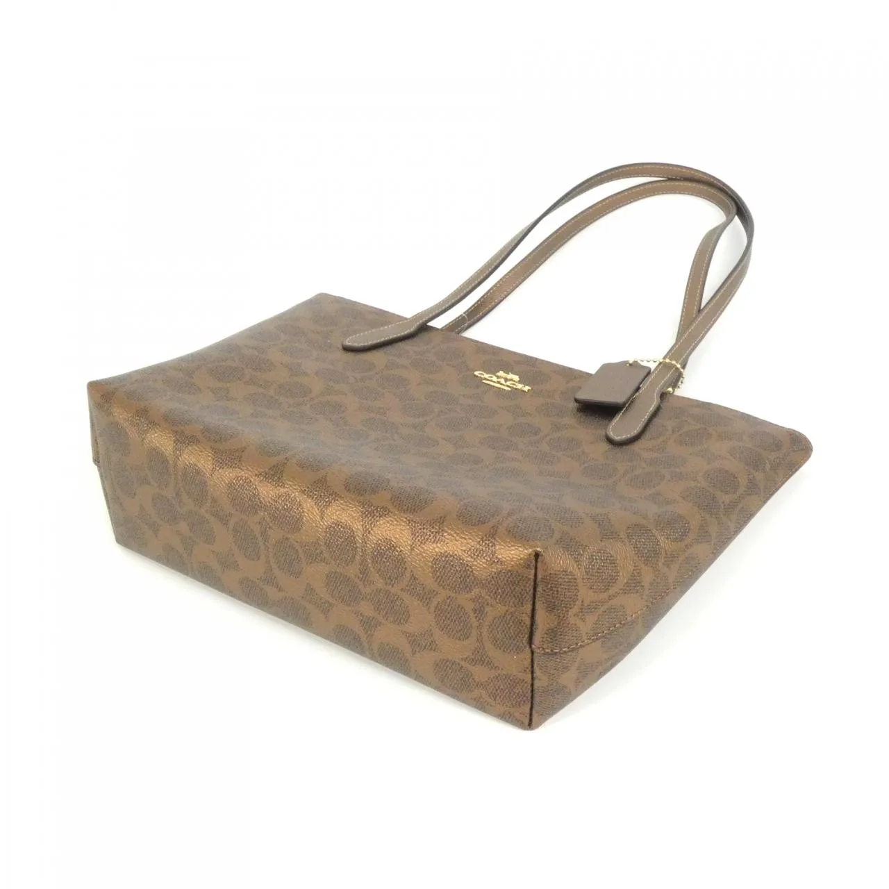 COACH CW396 手提包 帆布 黑色 帆布 新品 - 縮圖 3