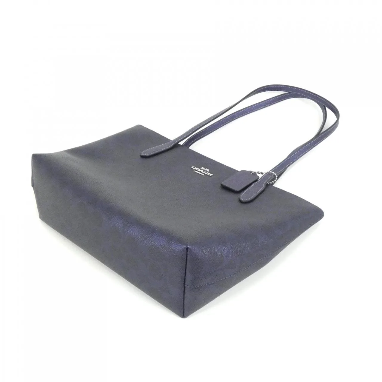 COACH CW396 手提包 帆布 黑色 帆布 新品 - 縮圖 3