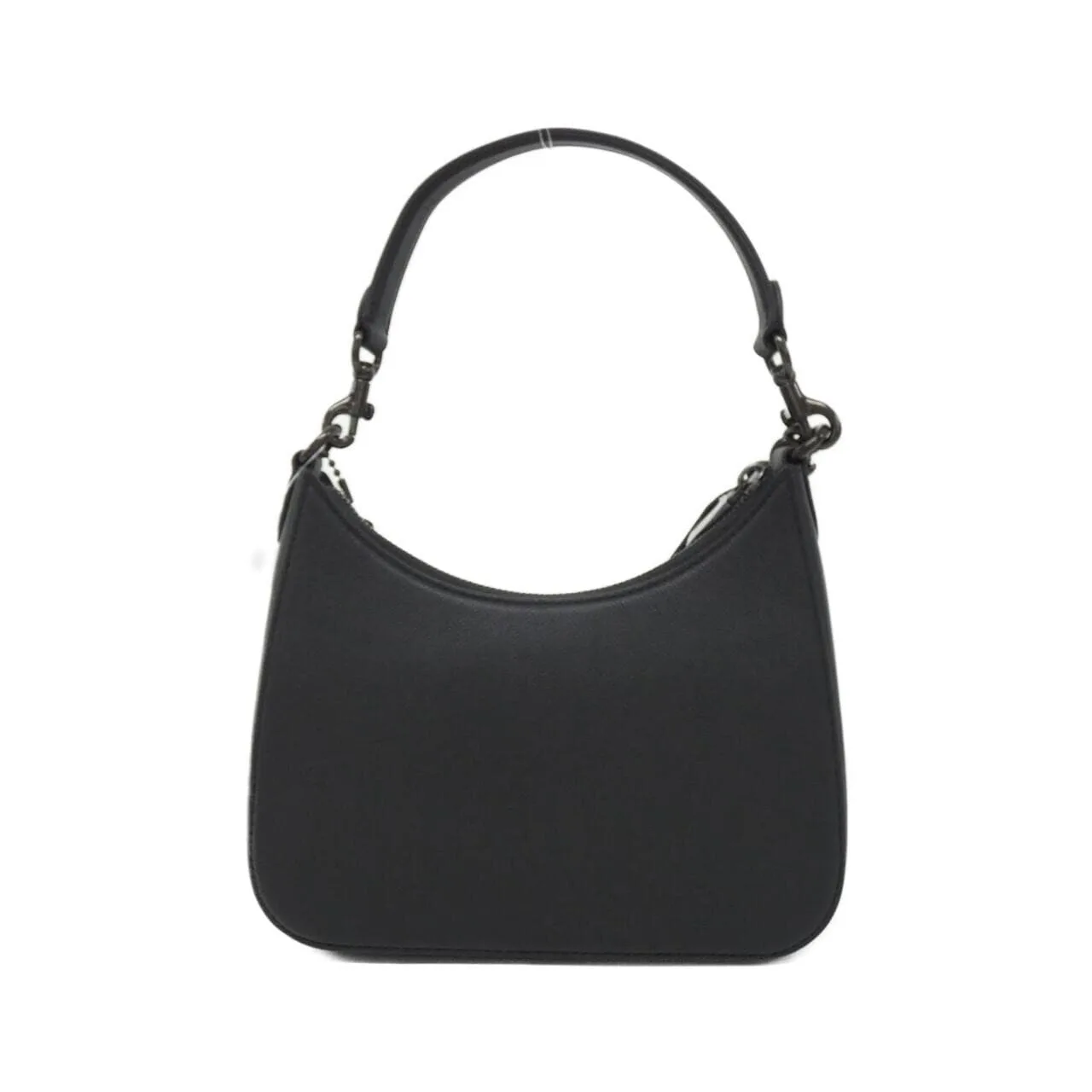 COACH CJ842 肩背包 皮革 黑色 皮革 新品 - 縮圖 2
