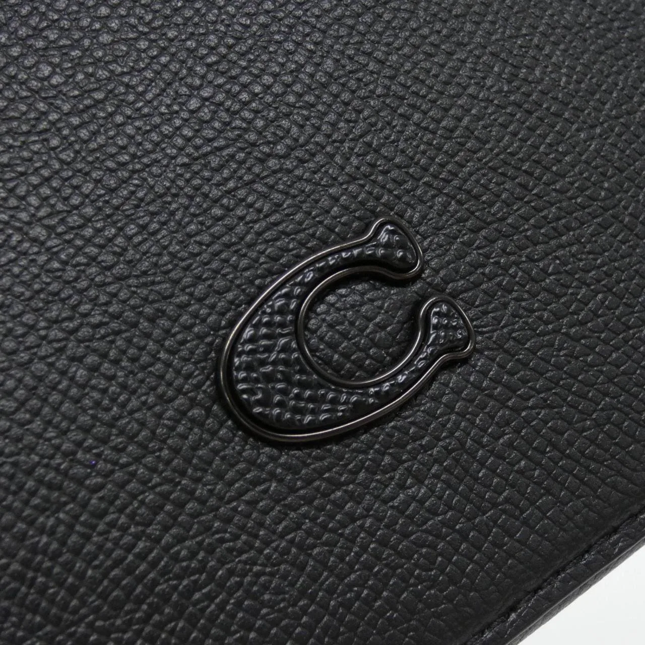 COACH CJ842 肩背包 皮革 黑色 皮革 新品 - 縮圖 4
