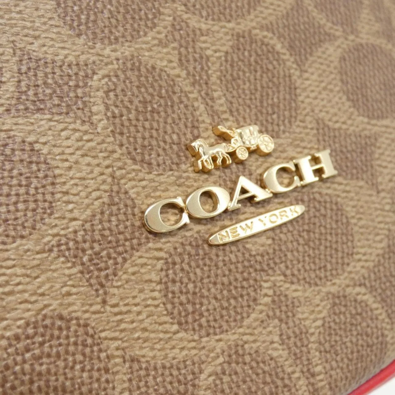 COACH CCL26 肩背包 帆布 黑色 帆布 新品 - 縮圖 4