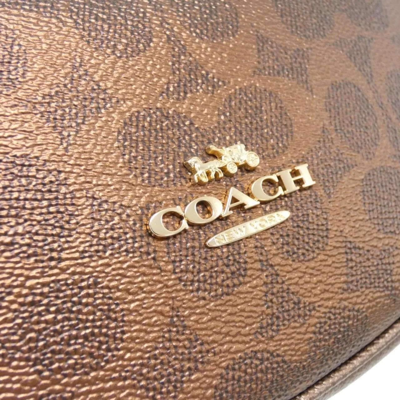 COACH CCL27 肩背包 帆布 黑色 帆布 新品 - 縮圖 4