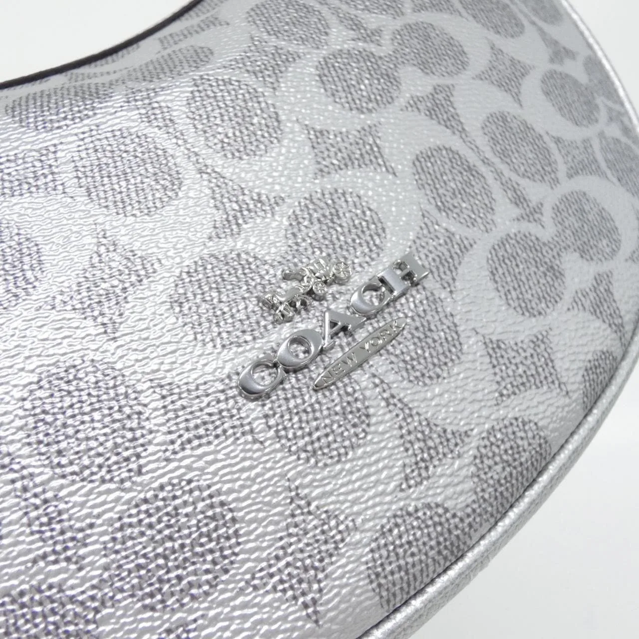 COACH CCL27 肩背包 帆布 黑色 帆布 新品 - 縮圖 4