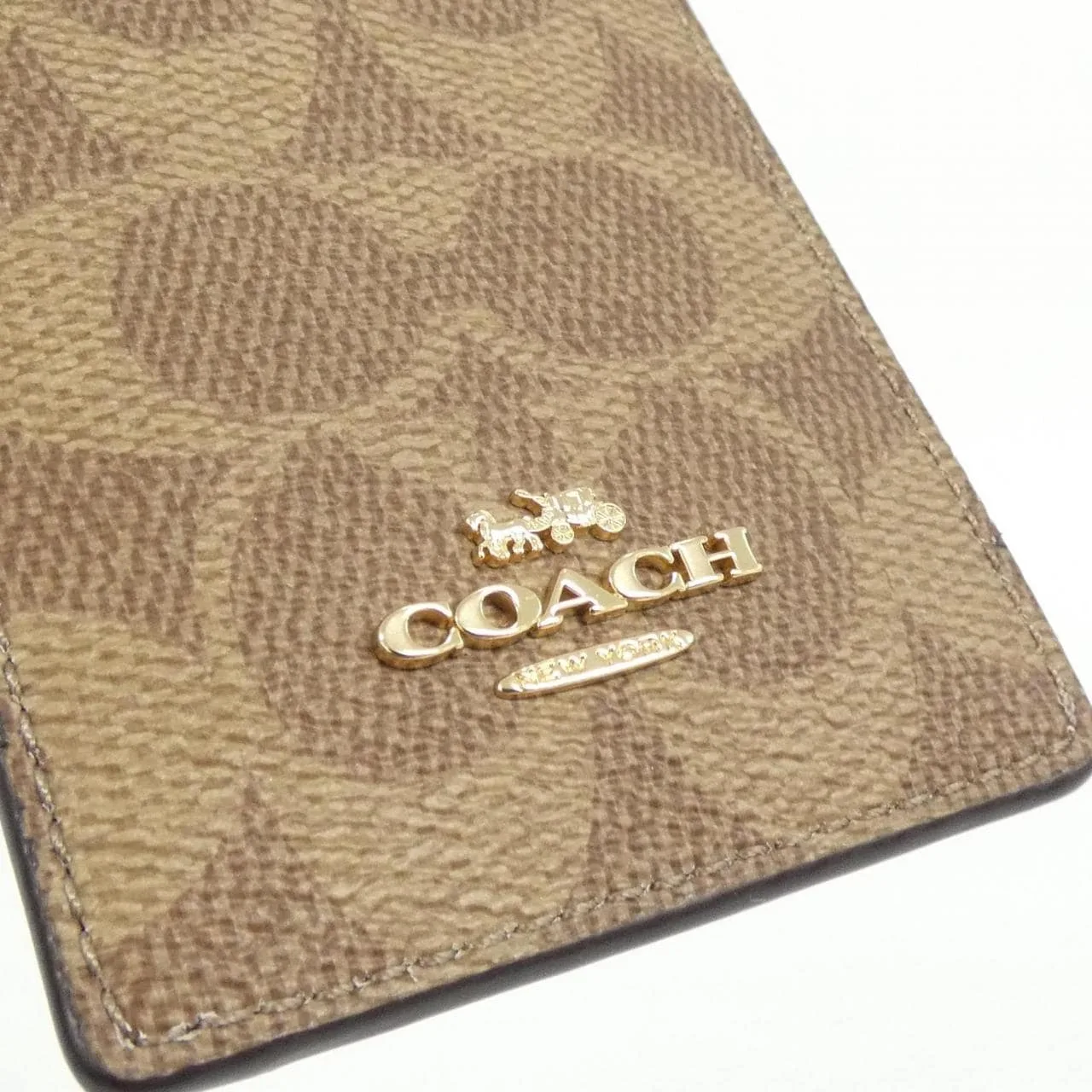 COACH CZ285 卡片套 帆布 帆布 新品 - 縮圖 4