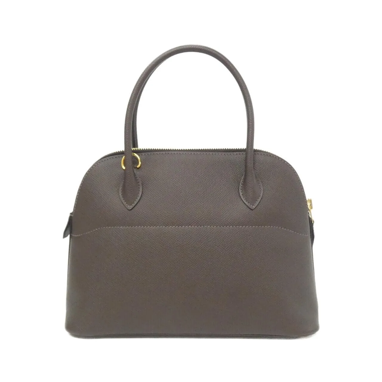 HERMES Bolide 041693CK Handbag Epsom Black Epsom Leather Rank A - Thumbnail 2