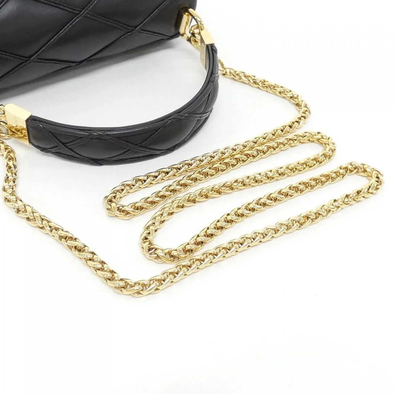 LOUIS VUITTON GO-14 M12004 Shoulder Lambskin Black Lambskin Rank A - Thumbnail 7