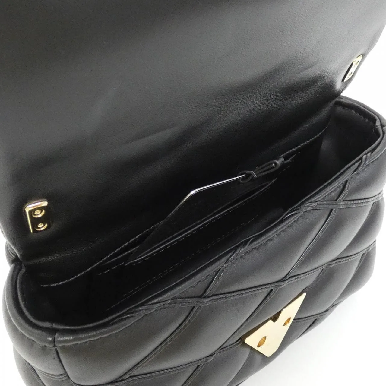 LOUIS VUITTON GO-14 M12004 Shoulder Lambskin Black Lambskin Rank A - Thumbnail 8