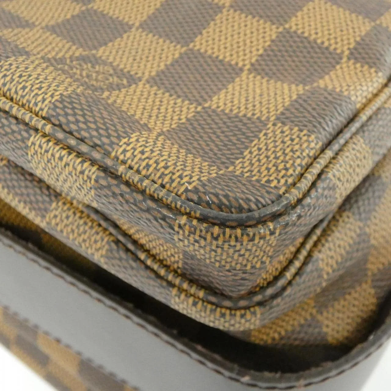 LOUIS VUITTON N45255 Shoulder Damier 黑色 Damier 中古品A - 縮圖 2