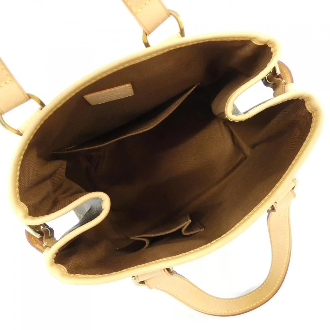 LOUIS VUITTON M51156 Handbag Monogram 黑色 Monogram 中古品A - 縮圖 7