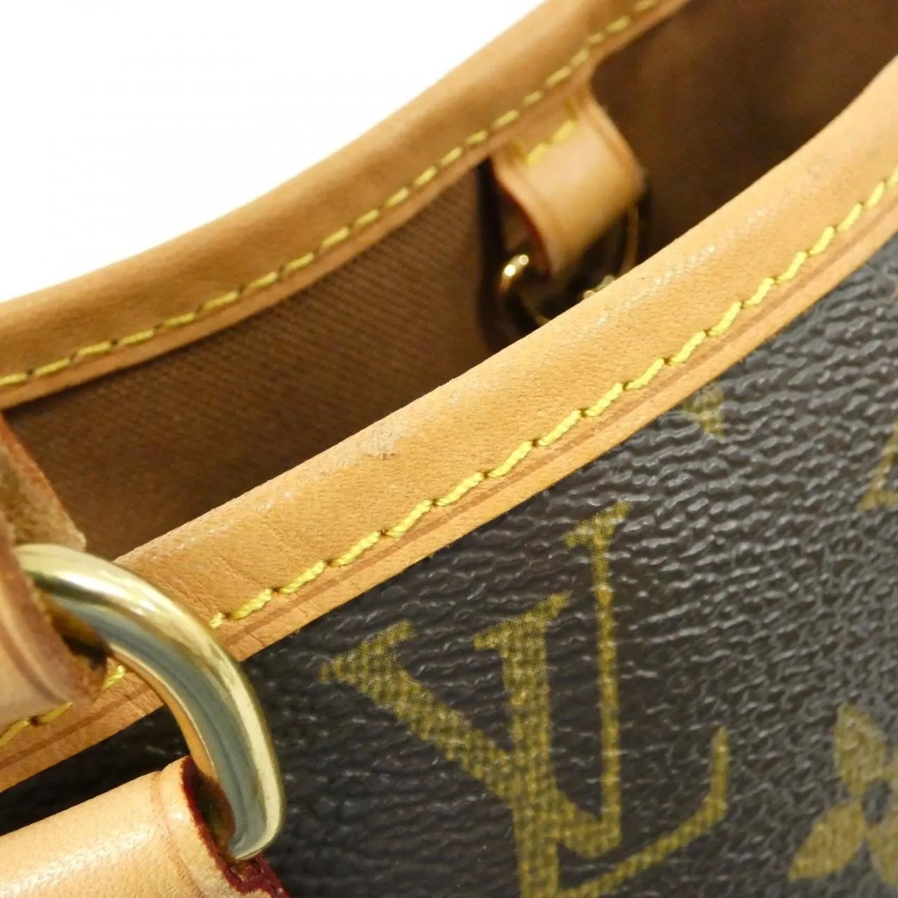 LOUIS VUITTON M51153 Shoulder Monogram 黑色 Monogram 中古品A - 縮圖 4
