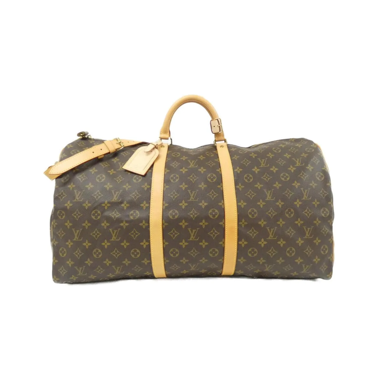 LOUIS VUITTON Keepall M41412 Boston Monogram Black