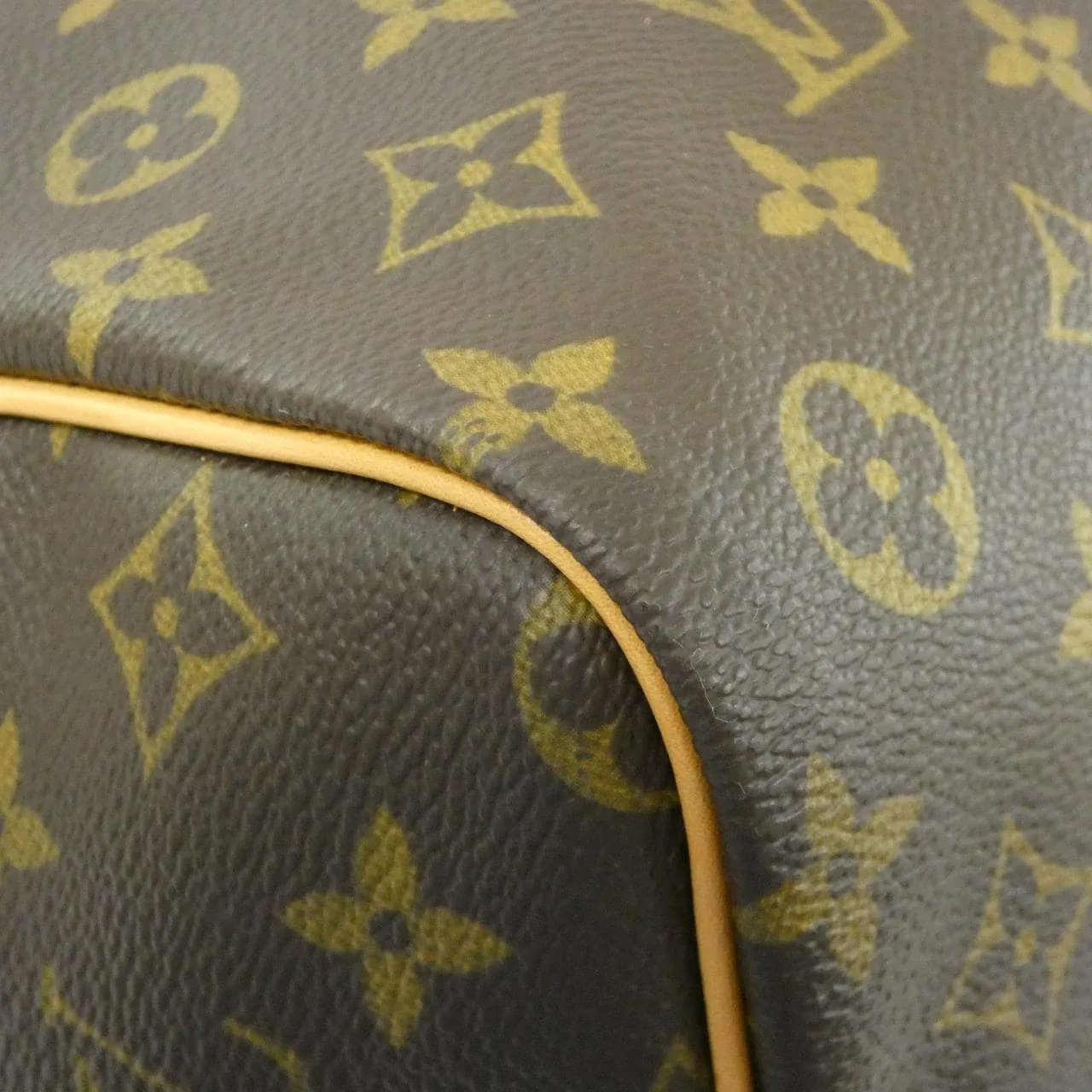 LOUIS VUITTON Keepall M41412 Boston Monogram 黑色 Monogram 中古品A - 縮圖 2