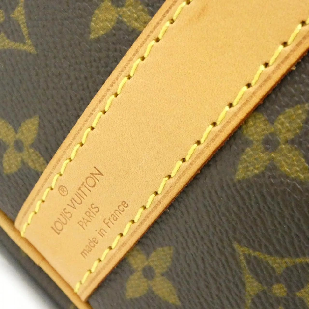LOUIS VUITTON Keepall M41412 Boston Monogram 黑色 Monogram 中古品A - 縮圖 5