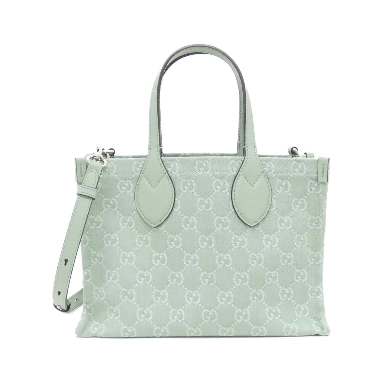 GUCCI 772183 FAC8Q 手提包 牛仔布
