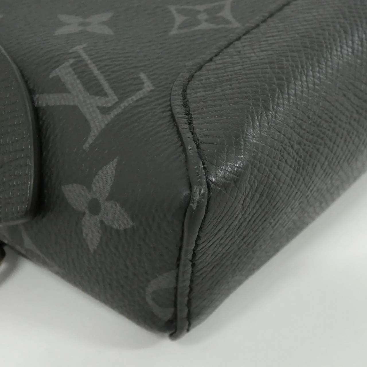 LOUIS VUITTON M30936 Shoulder Canvas 黑色 帆布 中古品A - 縮圖 3