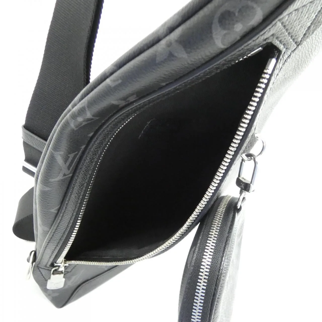 LOUIS VUITTON M30936 Shoulder Canvas 黑色 帆布 中古品A - 縮圖 7
