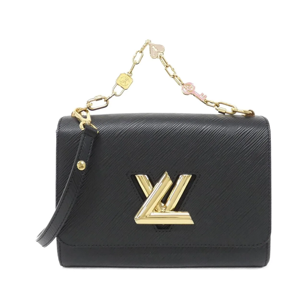 LOUIS VUITTON Twist M20834 Shoulder Epi Black