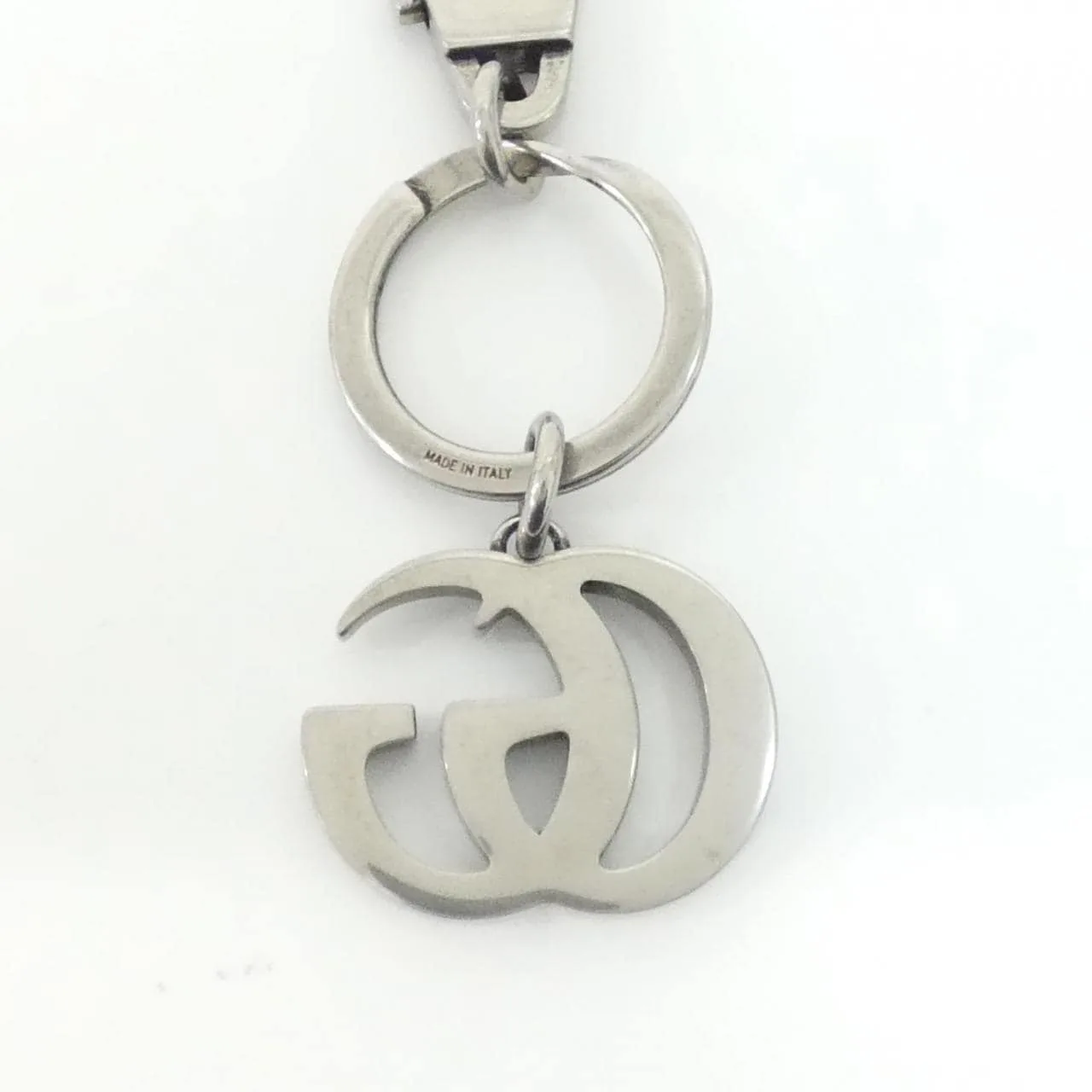 GUCCI 817379 J1600 Key Case Silver New - Thumbnail 3