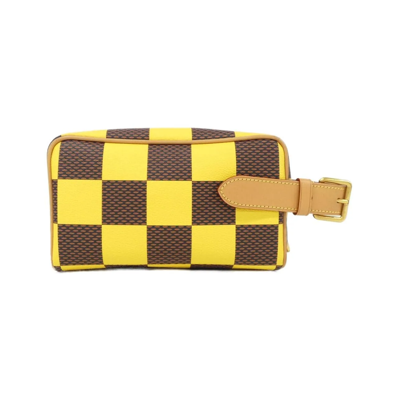 LOUIS VUITTON N40567 小袋 Damier 黑色 Damier 中古品A - 縮圖 2