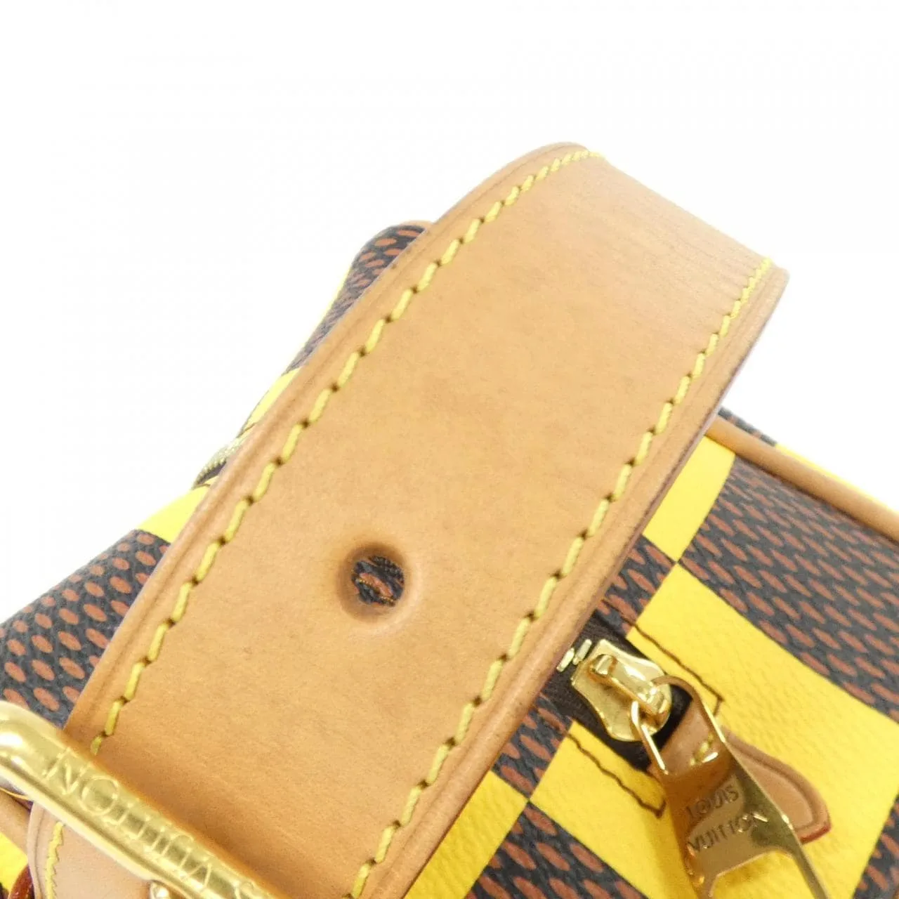 LOUIS VUITTON N40567 小袋 Damier 黑色 Damier 中古品A - 縮圖 4