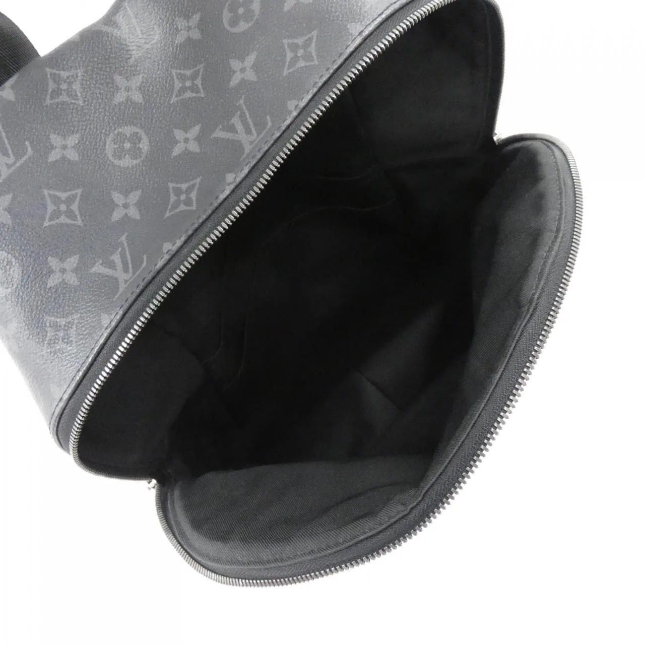 LOUIS VUITTON Eclipse M43186 Backpack Monogram 黑色 Monogram 中古品A - 縮圖 7