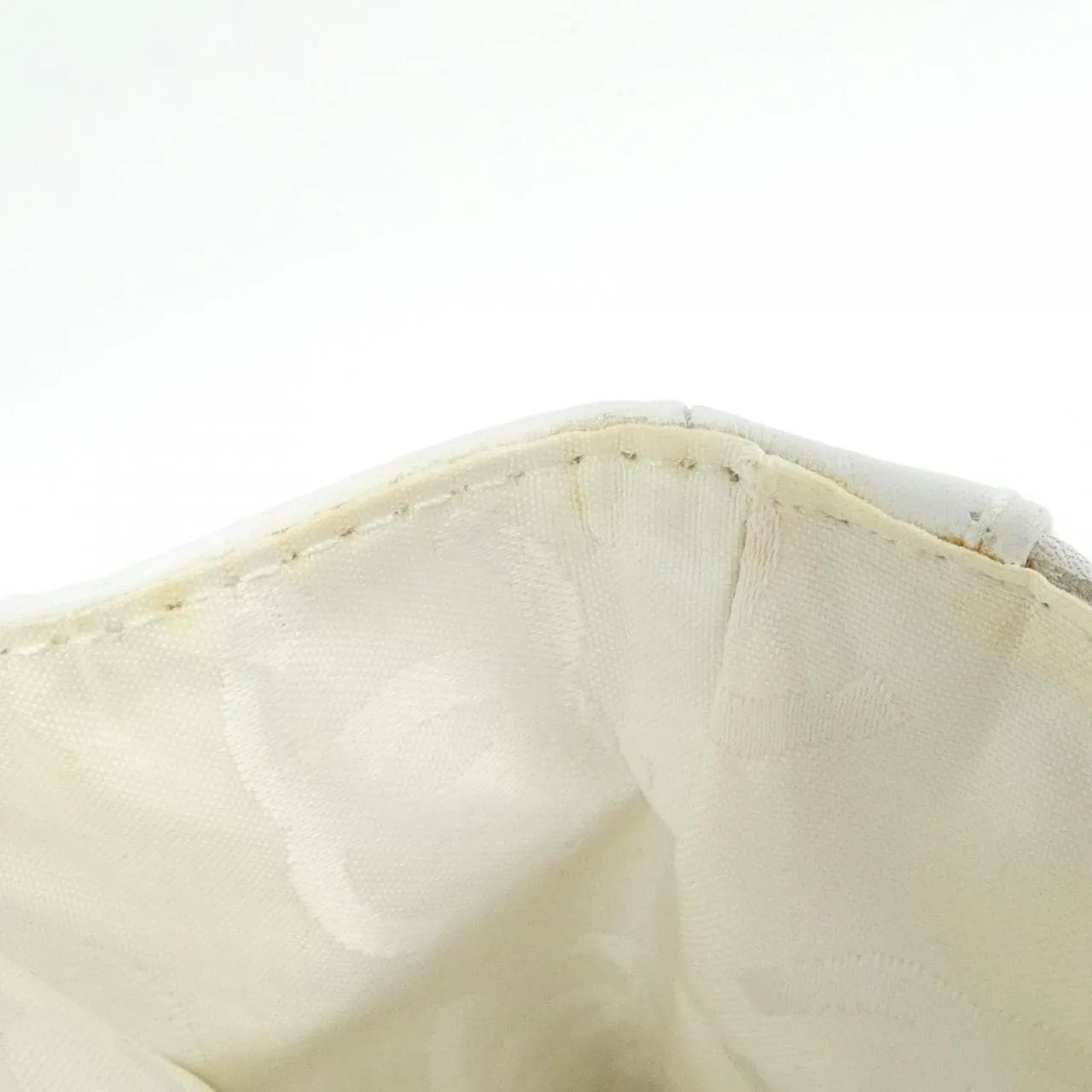 CHANEL 27569 手提包 帆布 白色 帆布 中古品A - 縮圖 10