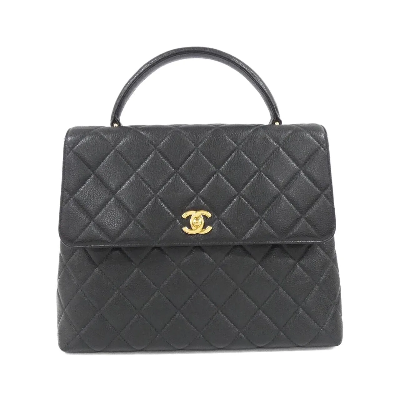 CHANEL Matelasse 12397 Handbag Grained Calfskin
