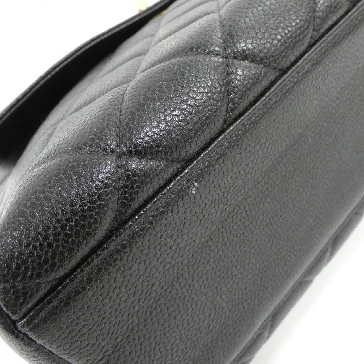 CHANEL Matelasse 12397 Handbag Grained Calfskin 3
