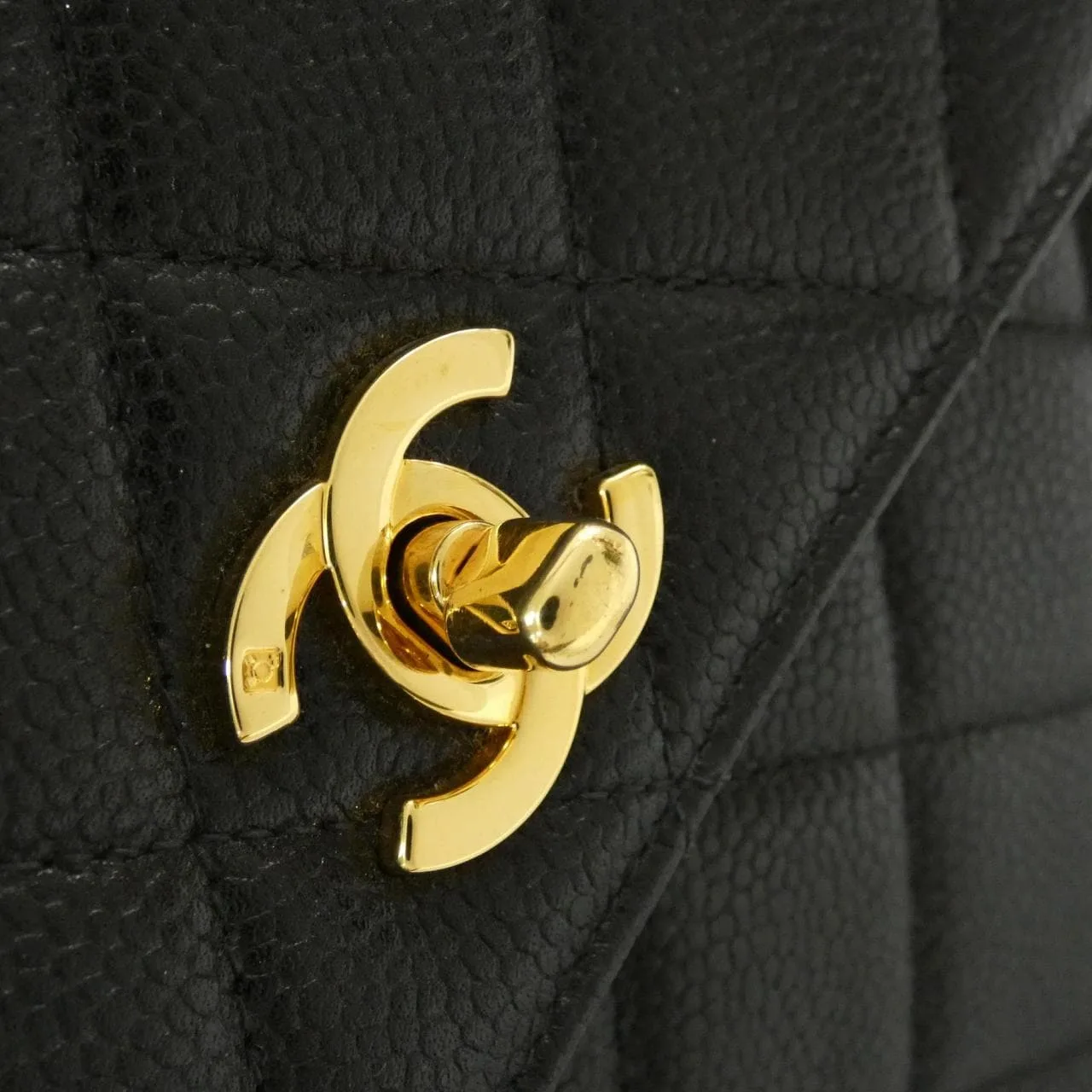 CHANEL Matelasse 12397 Handbag Grained Calfskin 5