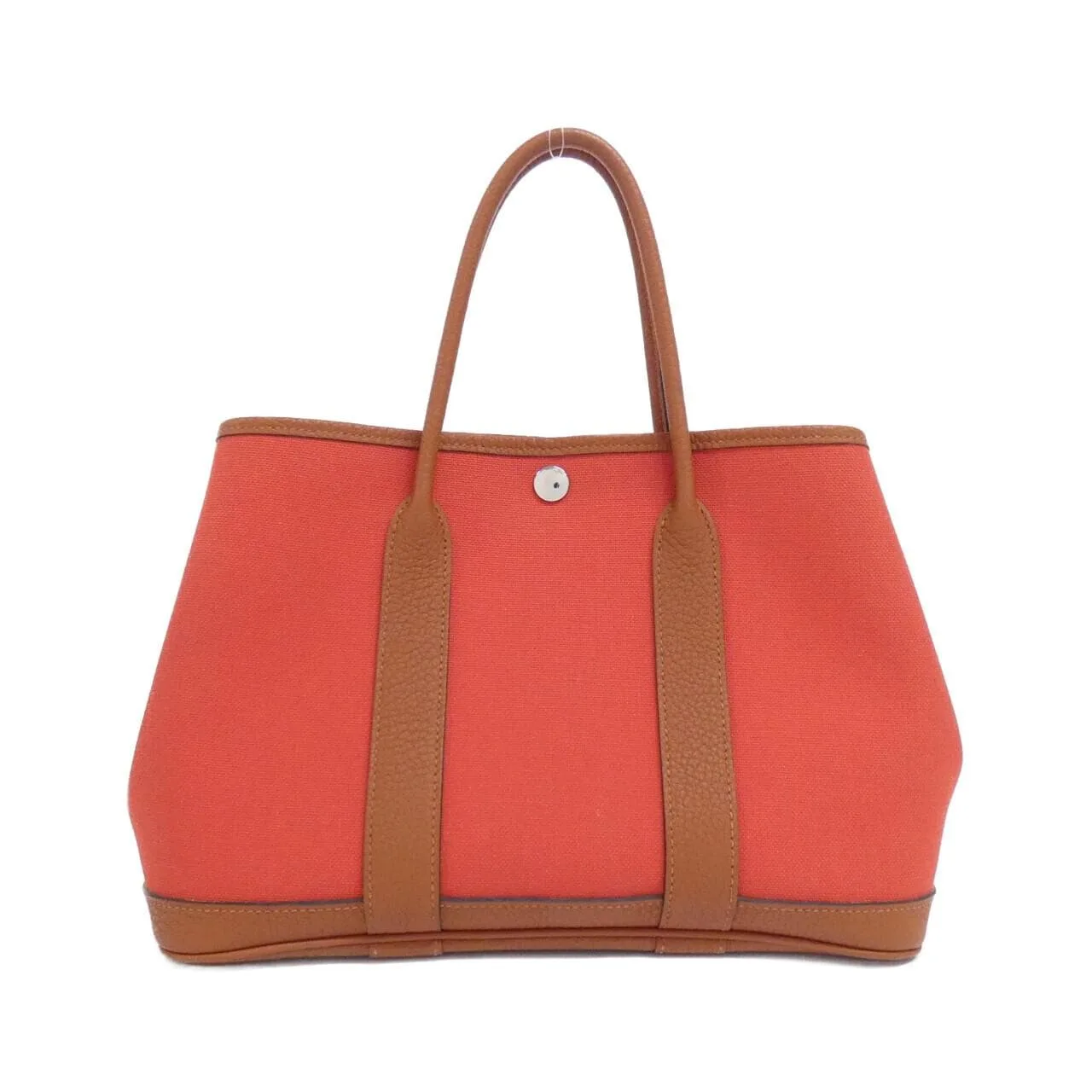 HERMES Garden Party 069573CK Tote Rouge