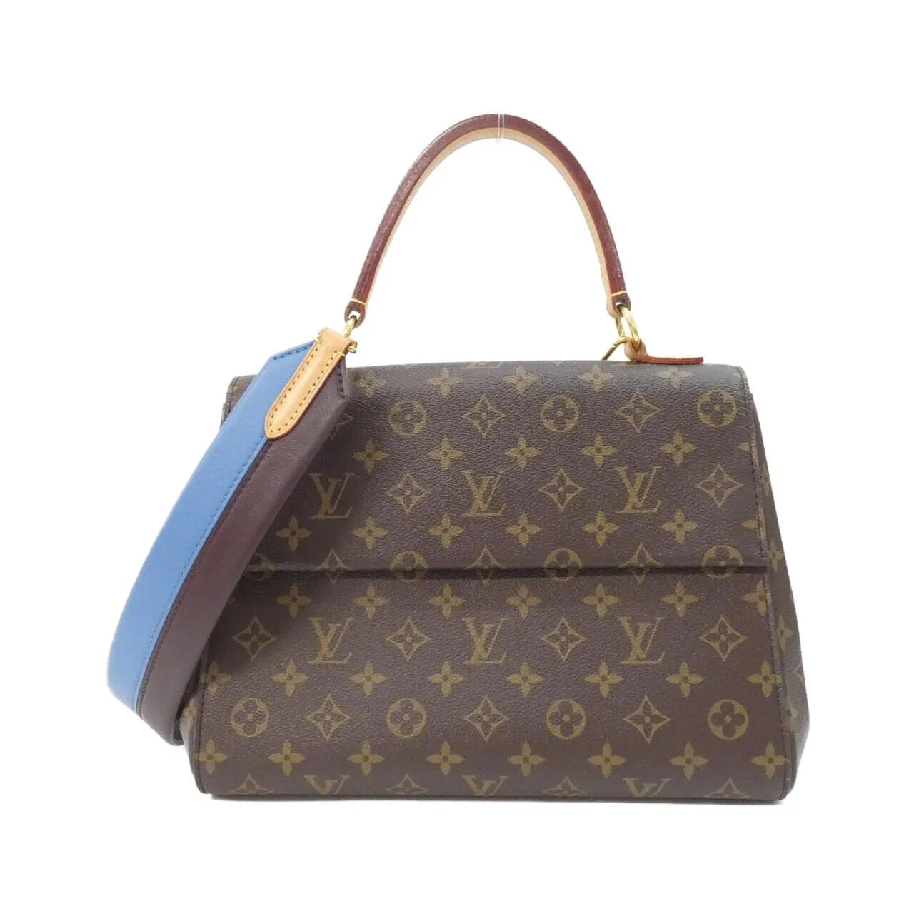 LOUIS VUITTON M42735 Handbag Monogram Blue