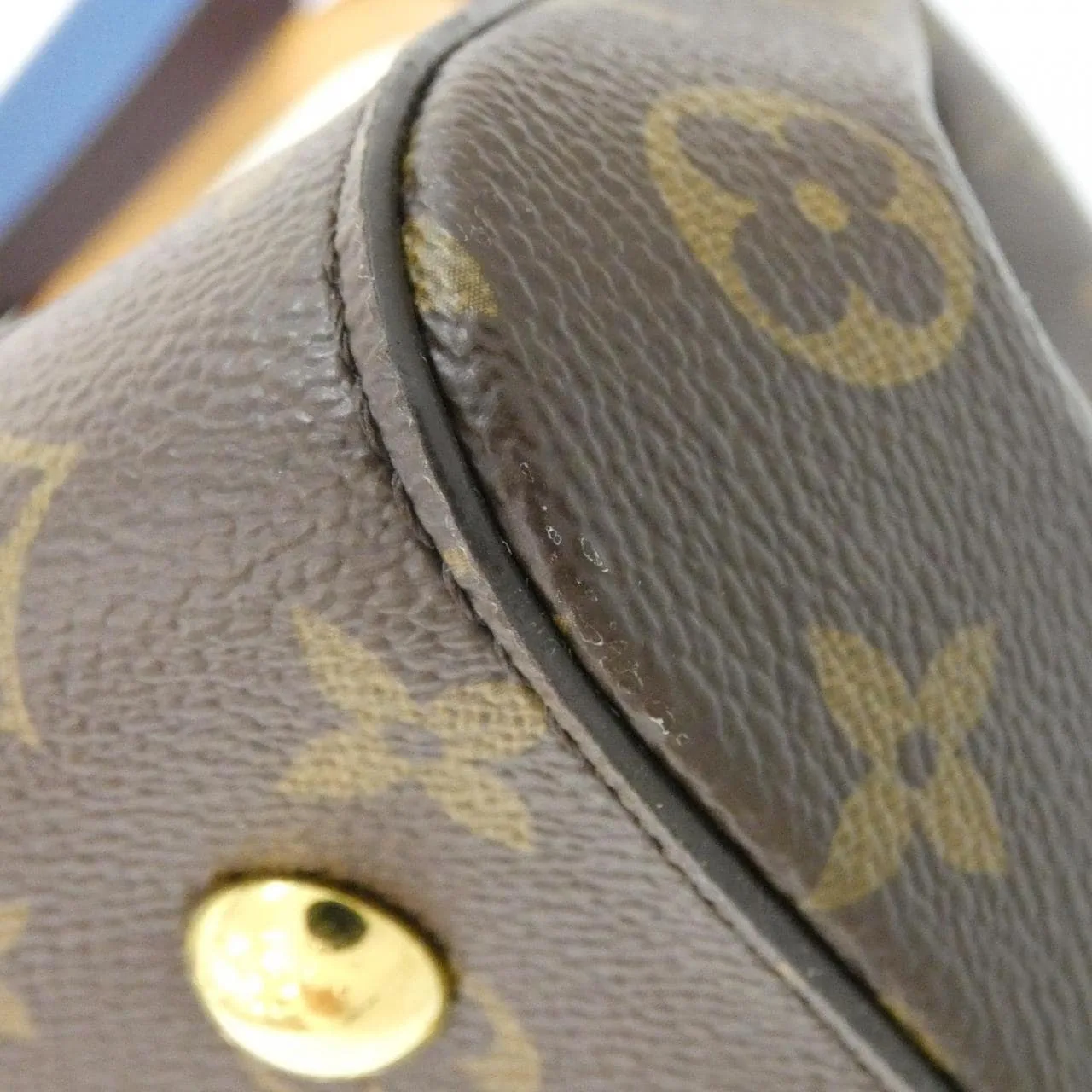 LOUIS VUITTON M42735 Handbag Monogram Blue Monogram Rank A - Thumbnail 3