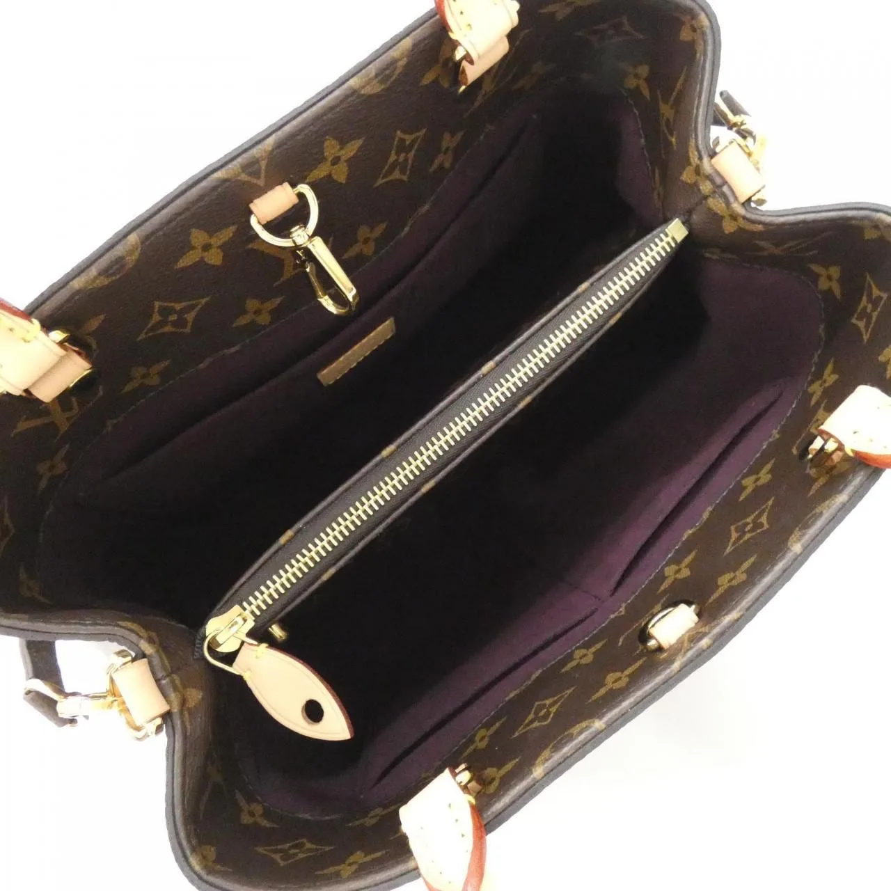LOUIS VUITTON Montaigne M41056 Handbag Monogram Black Monogram Rank A - Thumbnail 7