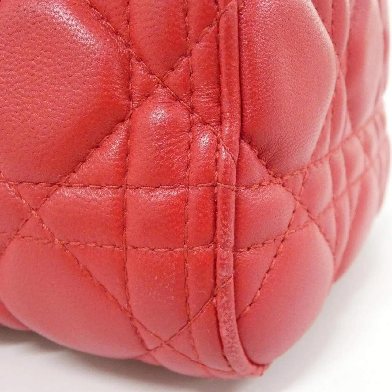 DIOR Lady Dior CAL44550 Handbag Lambskin Black Lambskin Rank A - Thumbnail 7