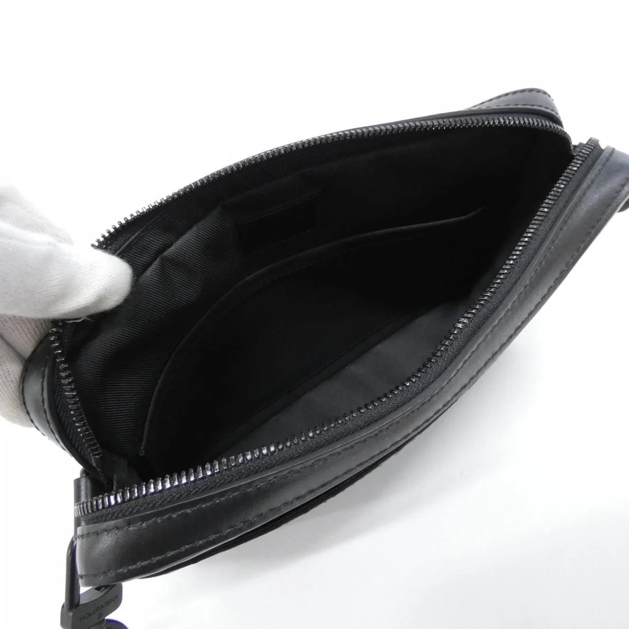 LOUIS VUITTON M69827 肩背包 Monogram 黑色 Monogram 中古品B - 縮圖 7