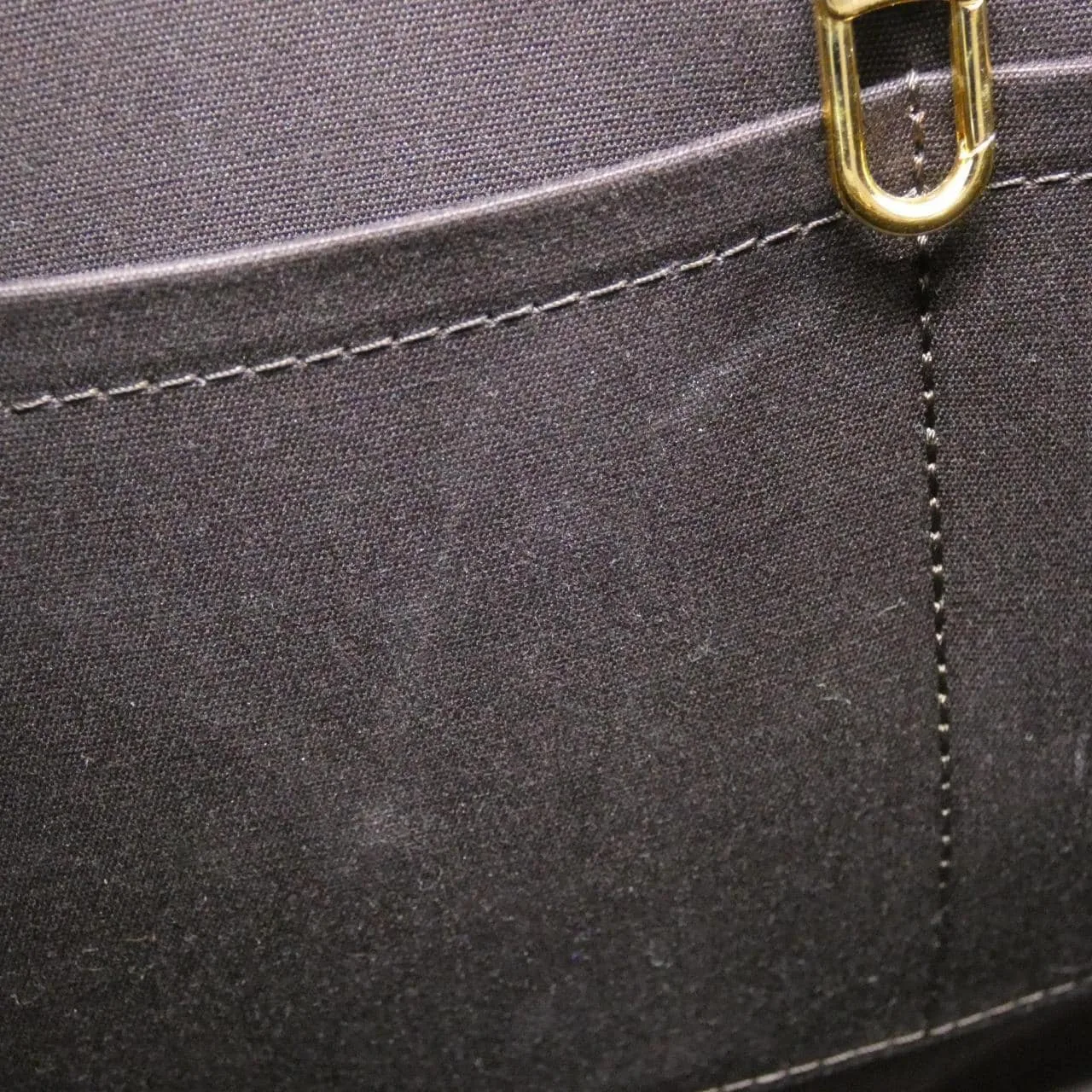 LOUIS VUITTON M90011 肩背包 Vernis 漆皮 黑色 Vernis 中古品A - 縮圖 6