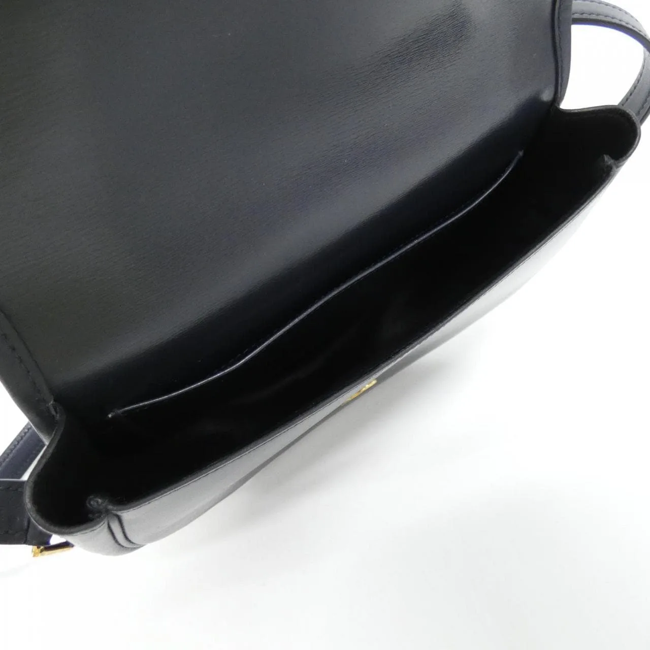 HERMES Shoulder Box Calf Navy Box Calf Leather Rank A - Thumbnail 6