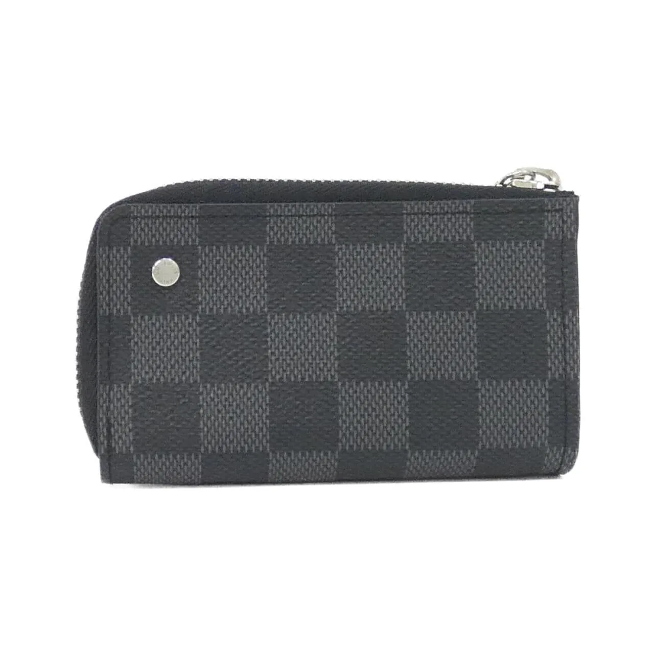 LOUIS VUITTON N64410 散紙包 Damier 黑色 Damier 中古品A - 縮圖 2