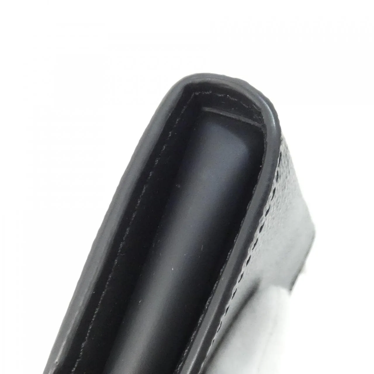 LOUIS VUITTON N64410 散紙包 Damier 黑色 Damier 中古品A - 縮圖 4