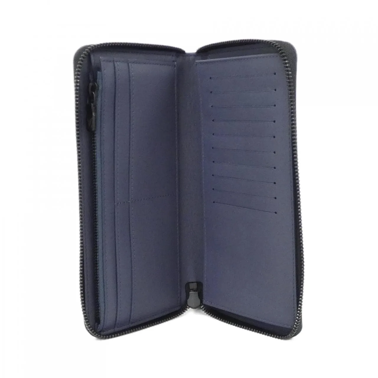 LOUIS VUITTON M80423 銀包 Monogram 深藍色 Monogram 中古品A - 縮圖 4