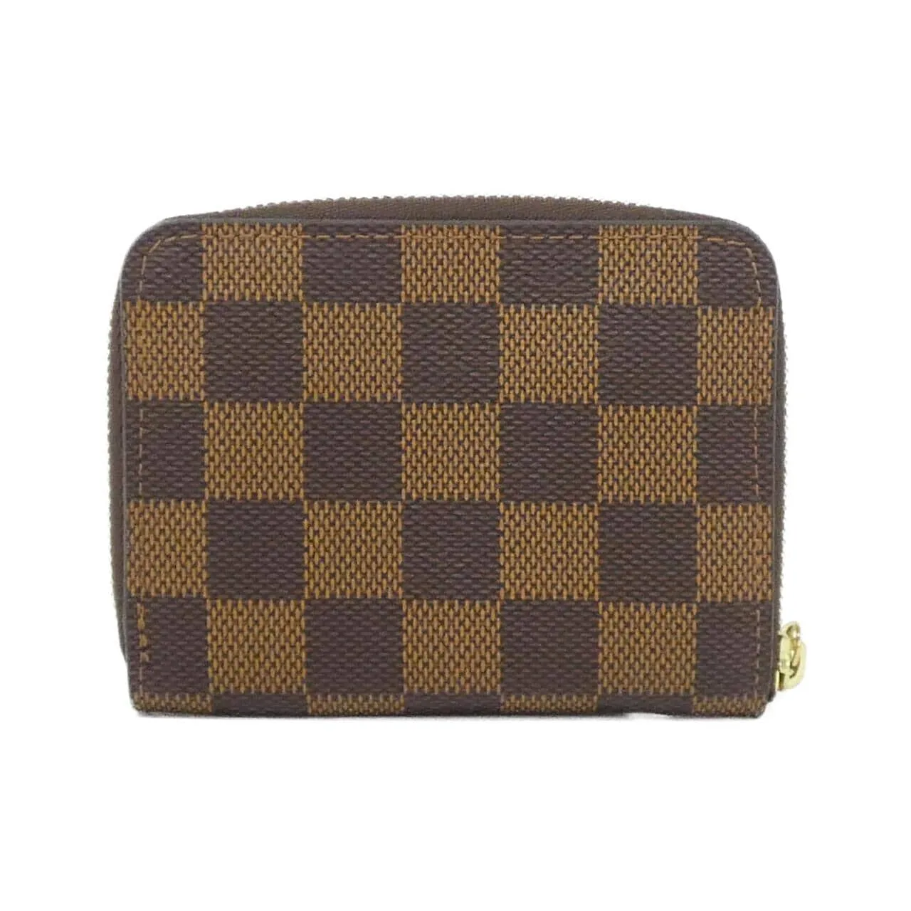 LOUIS VUITTON N63070 Coin Case Damier 黑色 Damier 中古品A - 縮圖 2