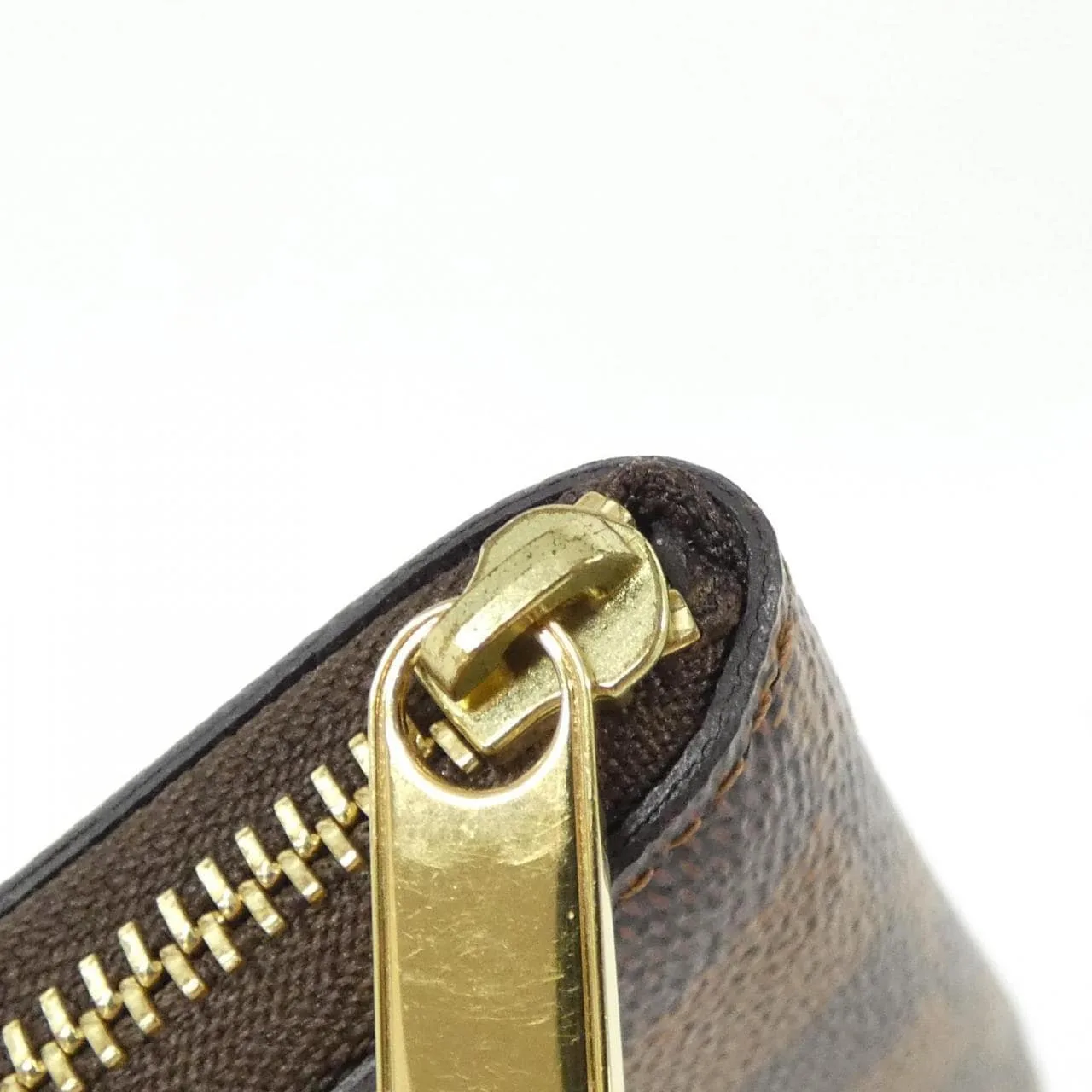 LOUIS VUITTON N63070 Coin Case Damier 黑色 Damier 中古品A - 縮圖 5