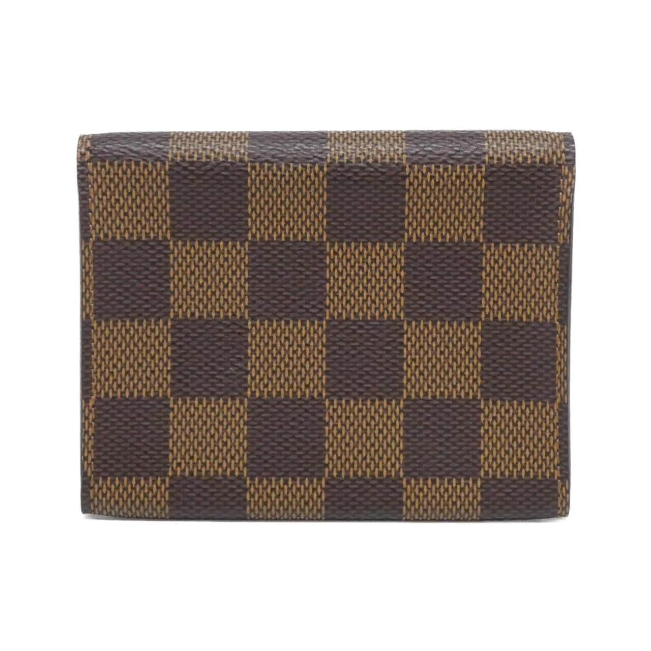 LOUIS VUITTON N62920 卡片套 Damier 黑色 Damier 中古品A - 縮圖 2