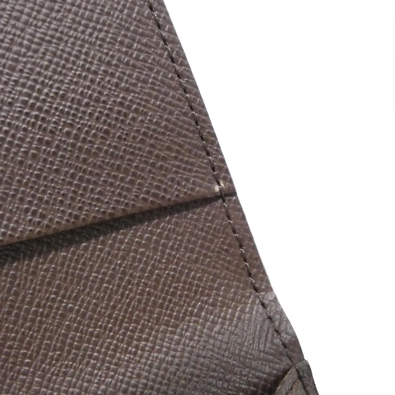 LOUIS VUITTON N62920 卡片套 Damier 黑色 Damier 中古品A - 縮圖 4