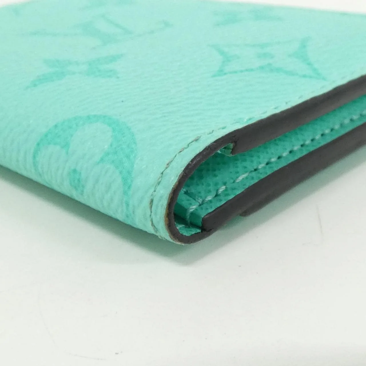 LOUIS VUITTON M30893 卡片套 帆布 黑色 帆布 中古品A - 縮圖 3