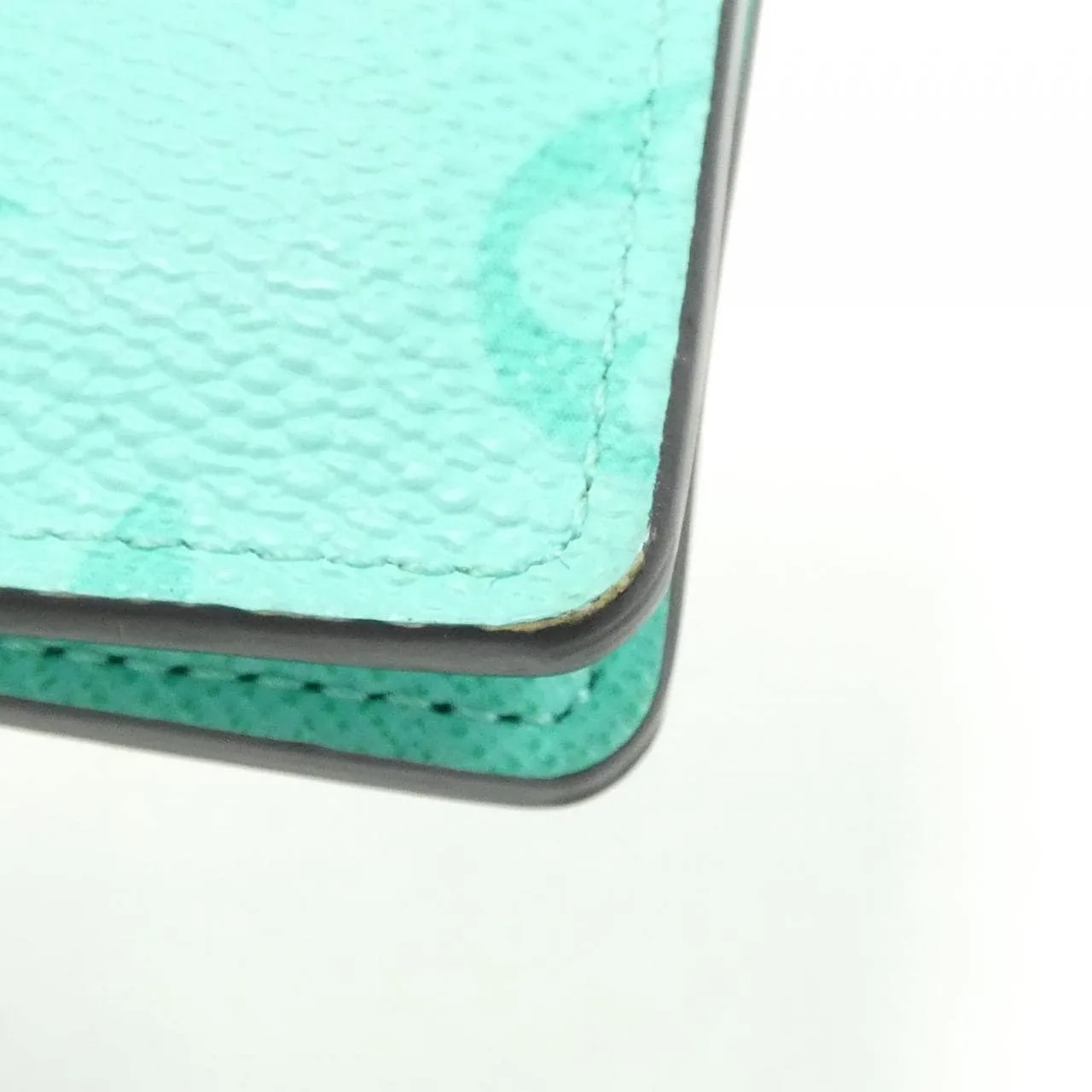 LOUIS VUITTON M30893 卡片套 帆布 黑色 帆布 中古品A - 縮圖 4